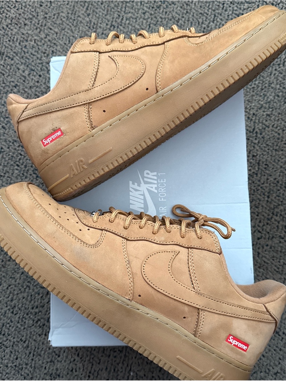 Air Force 1 Low SP Supreme Wheat